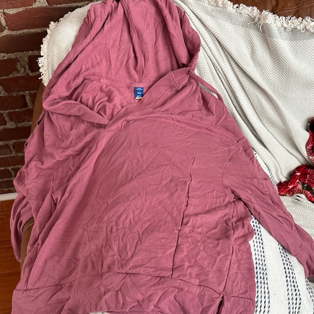Old Navy Pink Hoodie Top